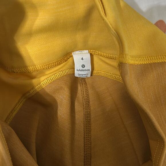 Lululemon 4 Early Extension High Rise Tight 28" Fools Gold Pockets - Picture 10 of 13